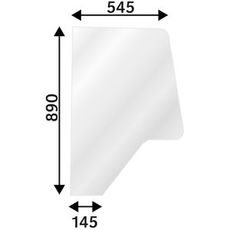 Bakre dørrute for Cih Xl, sikrer god ventilasjon og sikt.