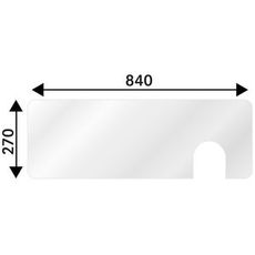 Nedre bakrute til Cih Regler Xl, gir god beskyttelse og holdbarhet i alle arbeidsforhold.