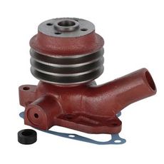 Vannpumpe med reimskive og tetning, perfekt for effektiv kjøling av maskiner.