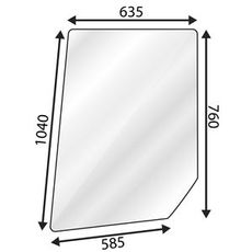Dørrute for Valmet 505-905, tilgjengelig i høyre og venstre alternativ.