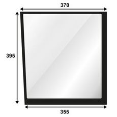 Høy siktrute nedre for Valmet 6000-8000, perfekt for økt synlighet.