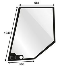 Dørrute øvre Valmet Valtra Venstre A-Serie, for optimal funksjon og holdbarhet.