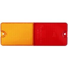 Erstatningsglass til baklys venstre for Zetor traktorer, høy kvalitet og holdbarhet.