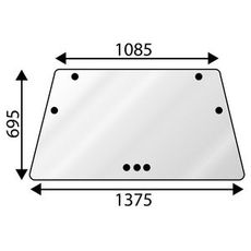 Vindusrute Deutz Master Cab for optimal sikt i tøffe miljøer.