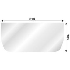 Frontrute for Volvo C/D lavere, ideell for beskyttelse og sikt.