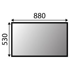 Frontrute Volvo ECR58 ECR88 nedre
