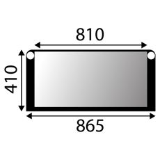 Frontrute Volvo EC15–ECR38 nedre