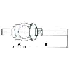 P-ende for indre venstre/høyre til JCB 453, perfekt for reparasjon.