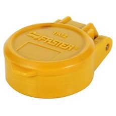 1/2" gul beskyttelse med klips for å sikre Faster-modellen.