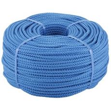 100m 4mm polypropylen tau, maks 100kg, sterk og fleksibel.