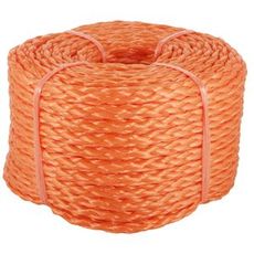 Flettet polypropylen tau 10mm, maks 800kg, sterkt og holdbart.