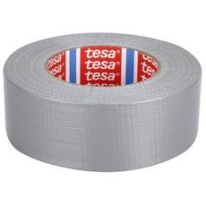 Tesa sølvtape 4662, 50/48 mm, perfekt for reparasjon og feste.