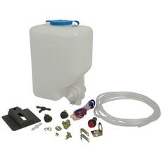 12V vindusspyler for effektiv rengjøring av bilens ruter.