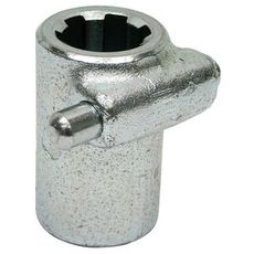 Splev-hylse for hurtigkobling med dimensjon 1 3/8-6 og lengde 80 mm.