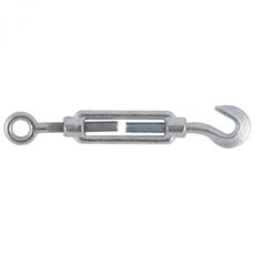 M6x110mm turnbuckle med en maksimal belastning på 230 kg.