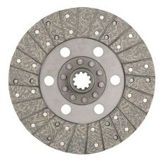 Lamellplate 280mm med 10Z splineshull, diameter 1" 3/8, perfekt for traktorer.