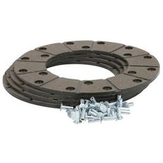 Sett med bremseskiver for Valmet og Volvo Cih 671050, sikrer pålitelig bremsing.