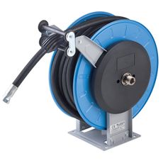 Slangetrommel diesel 10bar 19mm 15m, perfekt for å organisere dieselslanger.