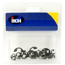 Låseringssett med 36 deler, perfekt for fagfolk innen mekanisk montering.