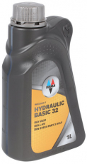 Hydraulic Basic 32 1L, høykvalitets hydraulolje for optimal drift.