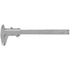 Holdbart skyvelære av metall, presisjonsverktøy for diverse målinger.