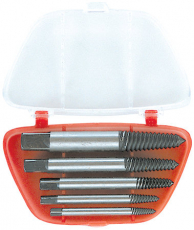 Skrueuttrekkersett 5 deler M3-M10, for enkel fjerning av skruer og fester.