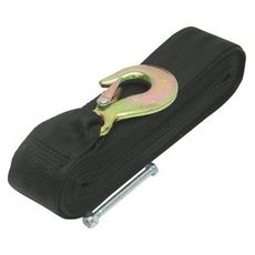 Kraftig vinsj line 50x7500mm med krok for tunge løft og trekk.