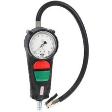 Trykkluftmåler med måleområde 0-12 Bar for ulike trykkluftbehov.