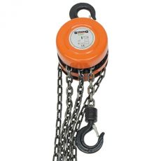 Kjettingtalje 2T x 3M, ideell for tunge løft og løftesystemer.