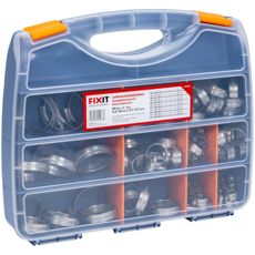 Slangklemmesett 85St A4 9,5-55Mm/ 9,7-11,7Mm