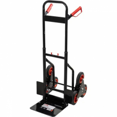 Kompakt transportkjerre med en maxkapasitet på 150 kg.