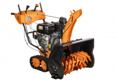 Snøfreser med elstart og beltedrift, arbeidsbredde 720 mm, for effektiv snørydding.