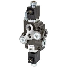 Retningsventil 1/2" 12V 1-SPOLE for effektiv styring av hydraulikk.