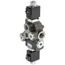 Retningsventil 1/2" 24V 1-SPOLE, effektiv for høyspenningsapplikasjoner.